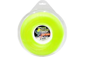 MAXPOWER Premium Twisted Trimmer Line, .095 Inch Length x 200-Foot, Neonyellow
