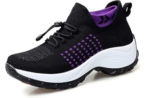 Orthofit - Ortopediska skor for kvinnor, Ultra-Comfy Andas Mesh Lättvikts tennissneakers Dam Slip-On Ortopediska Walking Shoes