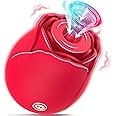 Lolitree Vibrators for Woman, Adult Toys with 10 Vibrating Sucking Nipple Clitoral Stimulator Vibrator, Waterproof Sex Toys4couples Men & Women Clitoriss Toys Suction Vibrater Sex Toy Pleasure Silent