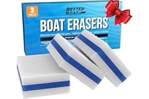 BETTER BOAT Boat Abrasion Erasers, Magic Boat Accessories for Cleaning Black Stripes, Deck Strips and More