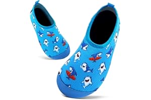 MABOVE Kids Swim Water Shoes Toddlers Baby Aqua Socks Quick Dry Pool Beach Barefoot for Boys Girls Children