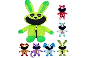 MAY HUANG Smiling Critters Plush Toy, Smiling Critters Peluche, Juguete de Peluche de Sonrientes Critters, Cute Smiling Critters Cat Nap Catnat Accion Doll for Kids and Adults, Birthday and Christmas (B)