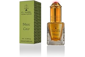 Musc Coco 5ml Parfum Parfum - El Nabil Misk Musc Huile Parfumée pour HOMMES & FEMMES