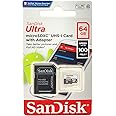 SanDisk Ultra UHS-I Class 10 microSDXC Card, 64 GB, SDSQUNS-064G-GN3MN