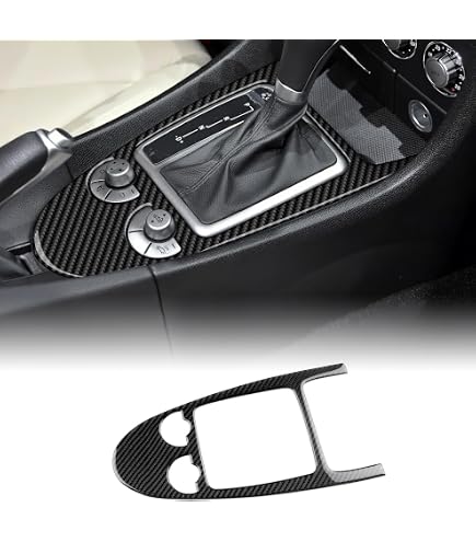 KUNGKIC Copertura Leva Cambio In Fibra Di Carbonio Per Mercedes SLK R171 2004-2010 – Stile E Protezione