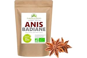 ADV Anis étoilé Badiane Entière BIO, idéal pour Infusion Biologique (50g)