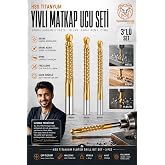 Transformacion Yivli Matkap Ucu HSS Spiral Yivli Kademeli Matkap Ucu Metal Ahşap Plastik 5-8 mm 722459