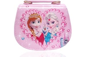 Ksopsdey Bolso de Mano para Niños de Frozen, Bandolera Infantil, Bolsas para Niños de Frozen, Bolsa de Mensajero de Dibujos Animados de Niña (1)