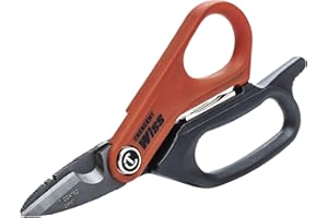 Wiss CW5T 152mm / 6 Pollici Cesoie Dati per Elettricisti con Design Ergonomico per Facilità D'uso