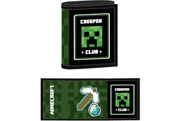 Minecraft Minecraft wallet Plånbok, 25X11