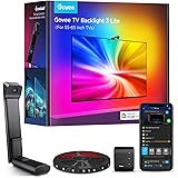Govee TV Hintergrundbeleuchtung 3 Lite mit Fish-Eye Korrektur Funktion, Sync für 55-65 Zoll TVs, 3,6M RGBICW WiFi TV LED Stri
