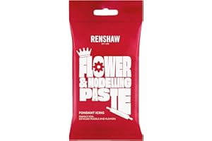 Renshaw Flower & Modelling Paste - White, 250 g (Pack of 1)