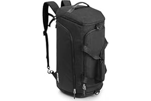 G4Free 45L/60L Sac de Sport et de Voyage pour Hommes et Femmes/avec Compartiment à Chaussures et Compartiment Humide pour l'École, Le Sport, la Remise en Forme et Les Voyages