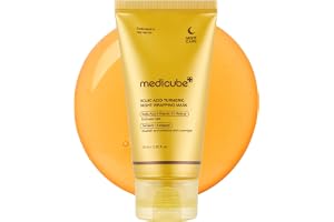 medicube Overnight peel-off gurkmeja ansiktsmask - nattmask för att lysa upp och mjuka upp huden