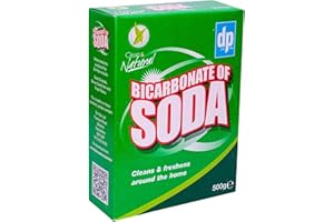 MARELUXE Bicarbonate of Soda for Cleaning, Baking Soda, Bicarbonate of Soda, Baking Soda for Cleaning, Natural Bicarbonate of Soda, Pure Sodium Bicarbonate Powder, Home Cleaning & Bath Bombs