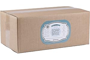 GREENUM GIFTS OF NATURE Base de Savon Glycérine Transparente (12 kg) - Sans SLS - Emballage Écologique - Idéale pour la Fabrication de Savons Artisanaux Faits Maison - Qualité Supérieure