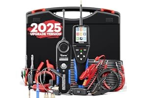 VDIAGTOOL V500 Pro Automotive Power Probe Tester with Breaker Finder, 9V-30V Car Electrical Circuit Tester Kit, Multimeter/Oscilloscope/Relay/Injector Test, Open Short Finder, 20FT Cable Wire Tracer