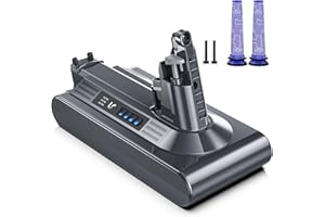 Keenstone Batería para Dyson V10, Batería de Repuesto para V10 Animal V10 Absolute V10 Motörhead V10 Fluffy V10 Total Clean SV12