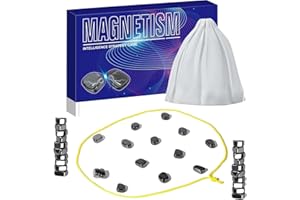 EOPUOZS Magnetisches Schachspiel für Erwachsene, Tragbares Magnetspiel, Puzzle Magnetic Schachspiel, Schach Magnetisch Magnetisches Spiel für Familientreffen
