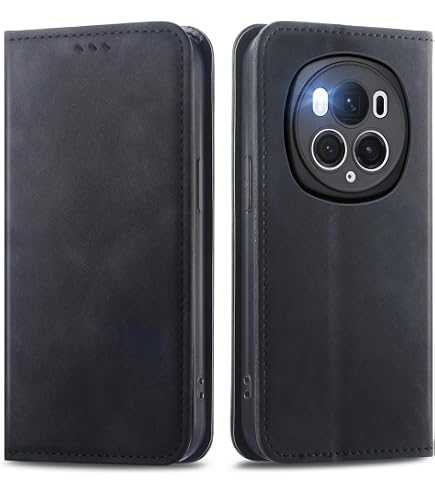 PanXCase Leder-Hülle Für Honor Magic 6 Pro - Flipcase Mit Ständer, Kartenfach & Schutz