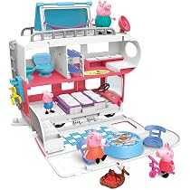 WOW! STUFF Peppa Wutz Schlaues Auto – Interaktives Spielzeug Mit Lichtern, Geräuschen & Hindernis-Erkennung, Inkl. 4 Figuren, Ab 3 Jahren