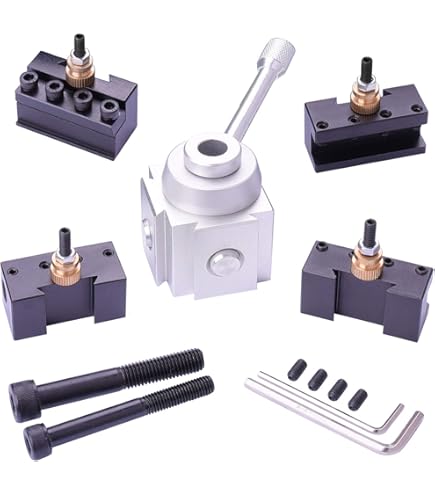 WERKZEUG PFOSTEN MINI Drehmaschine Schnellwechsel Werkzeughalter Halter Set 316075350580