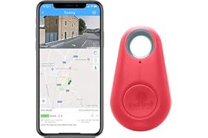 GENERIC ReFind Smart tracker. Mini GPS Bluetooth locator. For finding Keys, luggage, possetions, pets. Compact AIR I TAG blue, pink, green, black, white. (Pink)