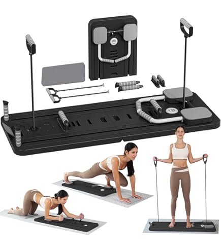 Wunder Pilates Reformer F1 - Pilates professionnel pliable pour usage