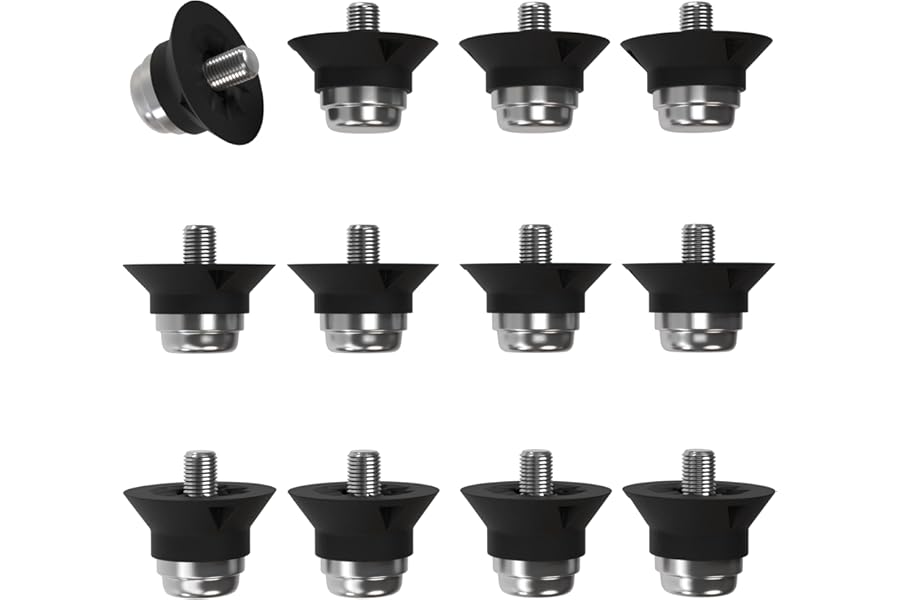 55 Sport World Cup Metal-Tipped Replacement Football Studs