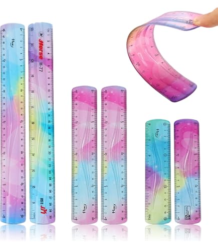 Règle Flexible BRUNNEN 20 Cm - Transparente, Incassable - Pour Droitiers Et Gauchers