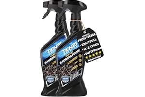 ‎TENZI 2x TENZI Felgenreiniger (600ml) Premium Spray für Auto & Motorrad - kraftvolle, säurefreie Felgenpflege in nur 30 Sekunden - Reiniger für Alufelgen, Stahlfelgen, Chrom, lackierte & matte Felgen