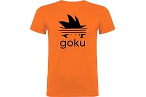 Traineando - Camiseta Dragon Ball Hombre - Camiseta Goku Hombre - Regalo Frikis - 100% Algodón Cuello Redondo.