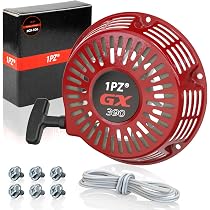 Lanceur Démarreur Pull Start Rouge Pour Honda GX340 GX390 GX610 GX620 - Compatible 28400-ZE3-W01ZA