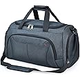NUBILY Borsa sportiva da uomo Borsa da viaggio con scomparto per scarpe di grande capacità impermeabile Weekender Borsa da pa