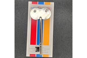 Fire Brigade Products RDK1 Fire Brigade Radar Disability Large Head Mortise Lock Key - Pack of 1