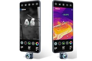 Xinfrared Kamera termowizyjna do iPhone Xinfrared One XH09 kamera termowizyjna do inspekcji domu i ratownictwa dzikiej przyrody, noktowizor monokularowy, wysoka rozdzielczość IR 256 x 192, 50 Hz, IP65