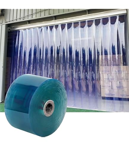 Aazon.co: Plastic Vinyl Strip Door Curtain Kit – Coercial Strip... Aazon.co: Plastic Vinyl Strip Door Curtain Kit – Coercial Strip...