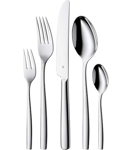 WMF Nuova 4-Piece Cutlery Set for 1 Person Monobloc Knife Polished