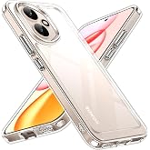 ivoler Anti-Amarillo Clara Funda para Honor 400 5G, [Protecci&oacute;n Militar] Carcasa Bumper Tel&eacute;fono Antigolpes Transparente Anti