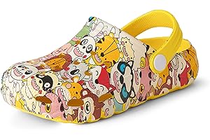 MEIDIASTRA Kinder Eva Clogs Pantoletten Jungen Wasserschuhe Mädchen Gartenschuhe Badeschuhe Sommer Strand Sandalen Slippers
