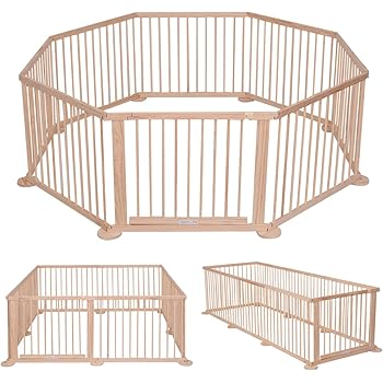 playpen wooden foldable