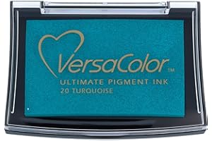 Tsukineko Versacolor Tampon encreur d’Encre pigmentée Turquoise