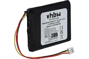 vhbw 1x Akku kompatibel mit Tomtom One 4N00.012, 4N01.000, 4N01.001, 4N00.005, 4N00.006 GPS Navigation Navi (950 mAh, 3,7 V, Li-Ion)