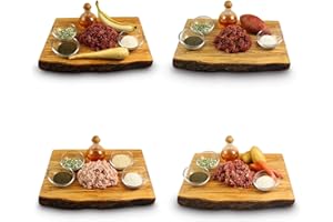 Frostfutter Perleberg Barf Menus | 10 kg Varied Raw Food for Dogs | Dog Food with Fruit, Vegetables & High-Quality Oils | 100% Natural & Species-Appropriate | Made in Germany