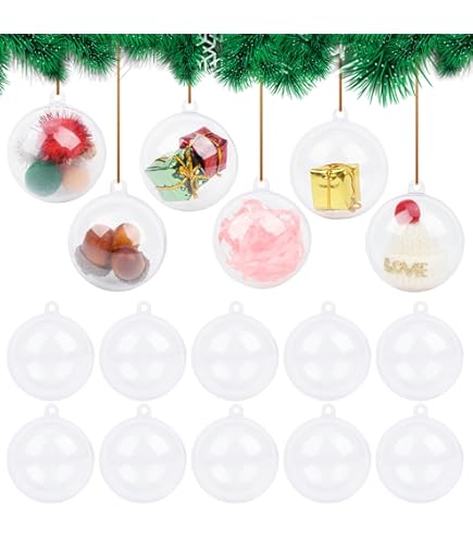 Palline o Sfere 14 cm Plexiglass ideale per il decoupage - Tricot Cafe