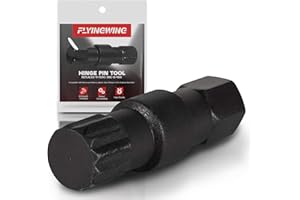 FLYINGWING Outil de goupille de charnière compatible avec Mercruiser Mercury Alpha 1 Gen 2 Bravo I II et III Outdrive Sterndrive remplace 91-78310 et 18-9861