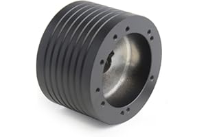 FOREVER SHARP Marine Boat Black Hub Adapter Keyway For Steering Wheel Momo Grant 5 and 6 hole