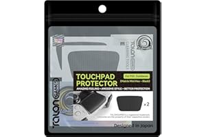 TALONGAMES Touchpad-Schutzhülle, kompatibel mit PS5 DualSense-Controller, verbesserte Textur für Controller, vorgeschnitten, einfach anzubringen, einfacher Schutz (Matrix Mini Hex - Schwarz)