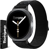 Compatible with Rongep Samsung [2025] Fabric Loop Lanyard Wicker Fabric for Galaxy Watch 8 44mm/40mm/Classic 46mm Galaxy Watch 8K