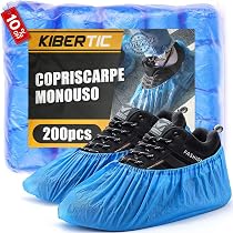 Copriscarpe Blu Hygostar | Soprascarpe Protezione | Taglia Universale 41cm | Per Interni, Laboratori, Visite